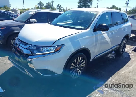 2019 Mitsubishi Outlander Es from USA, damaged, VIN JA4AZ3A30KZ047509